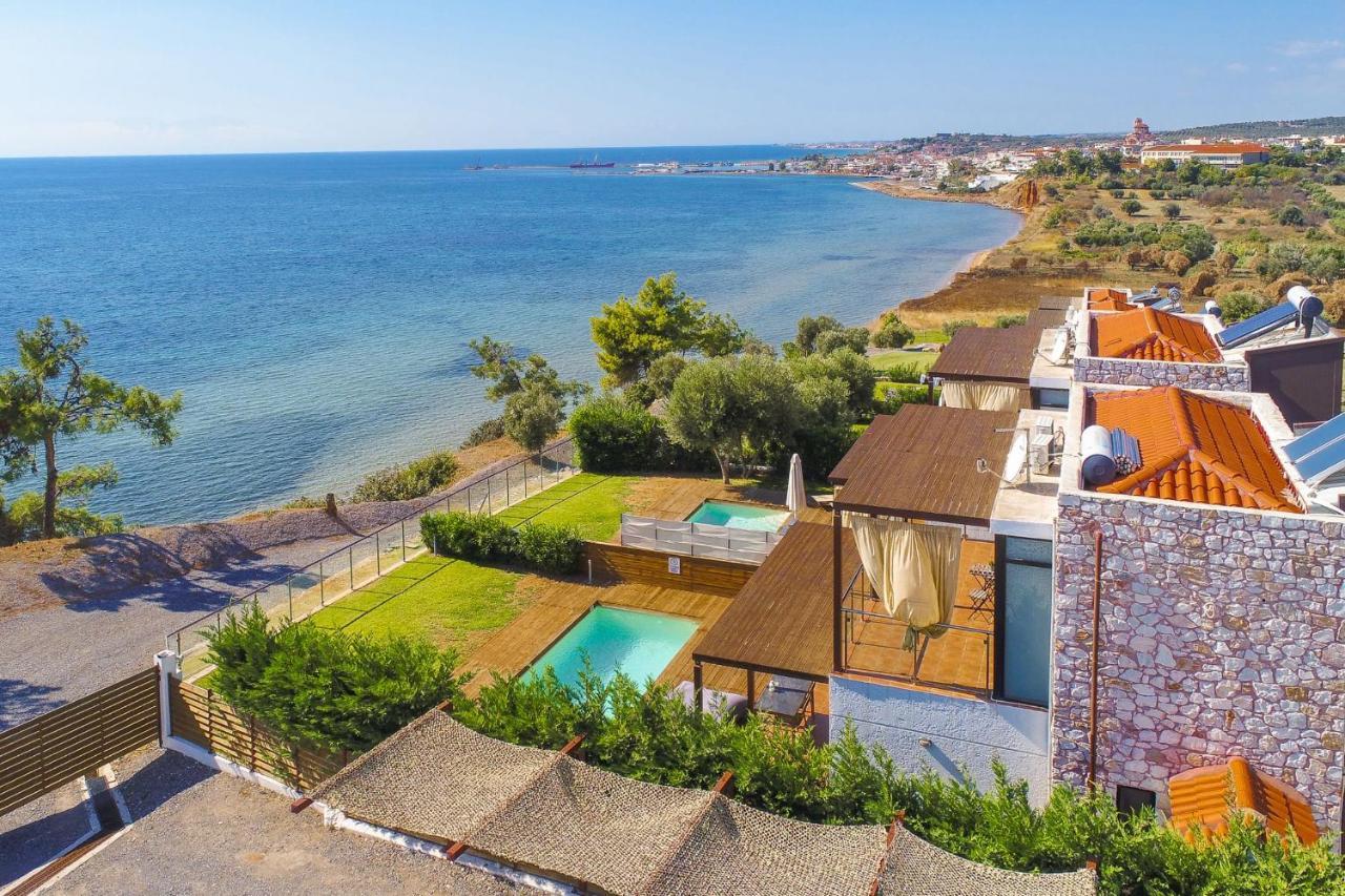Kalma Villa Ena Nea Moudania Ngoại thất bức ảnh